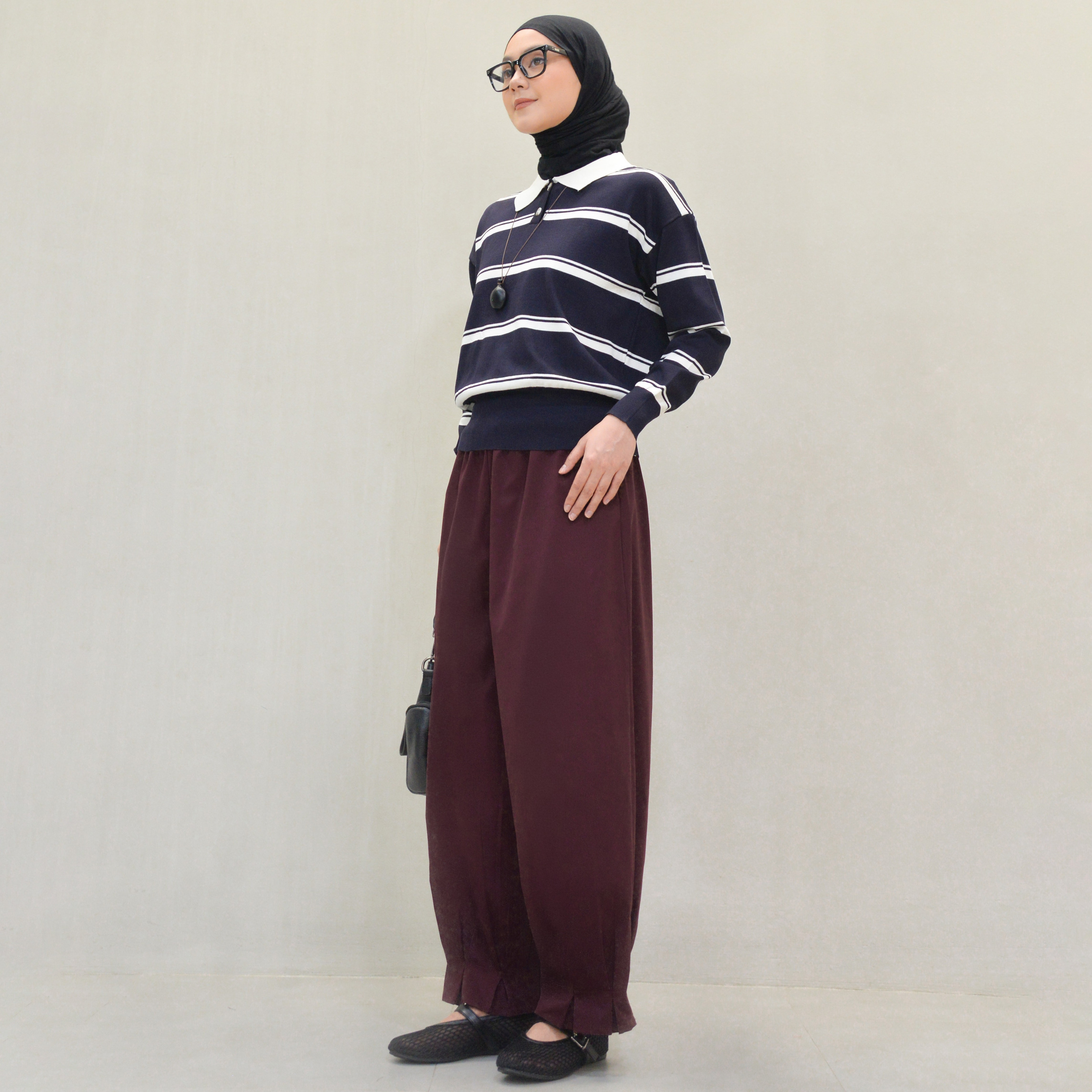 Geo Pants RedVelvet