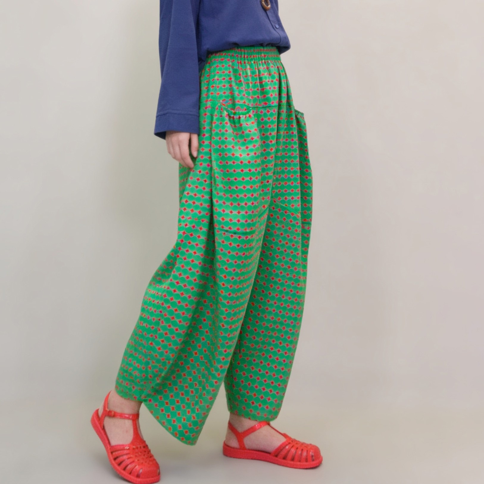 Hareem Printed Pants Alpen