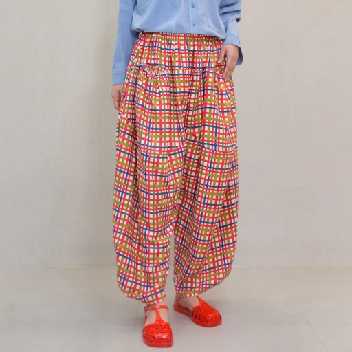 Hareem Printed Pants Clay