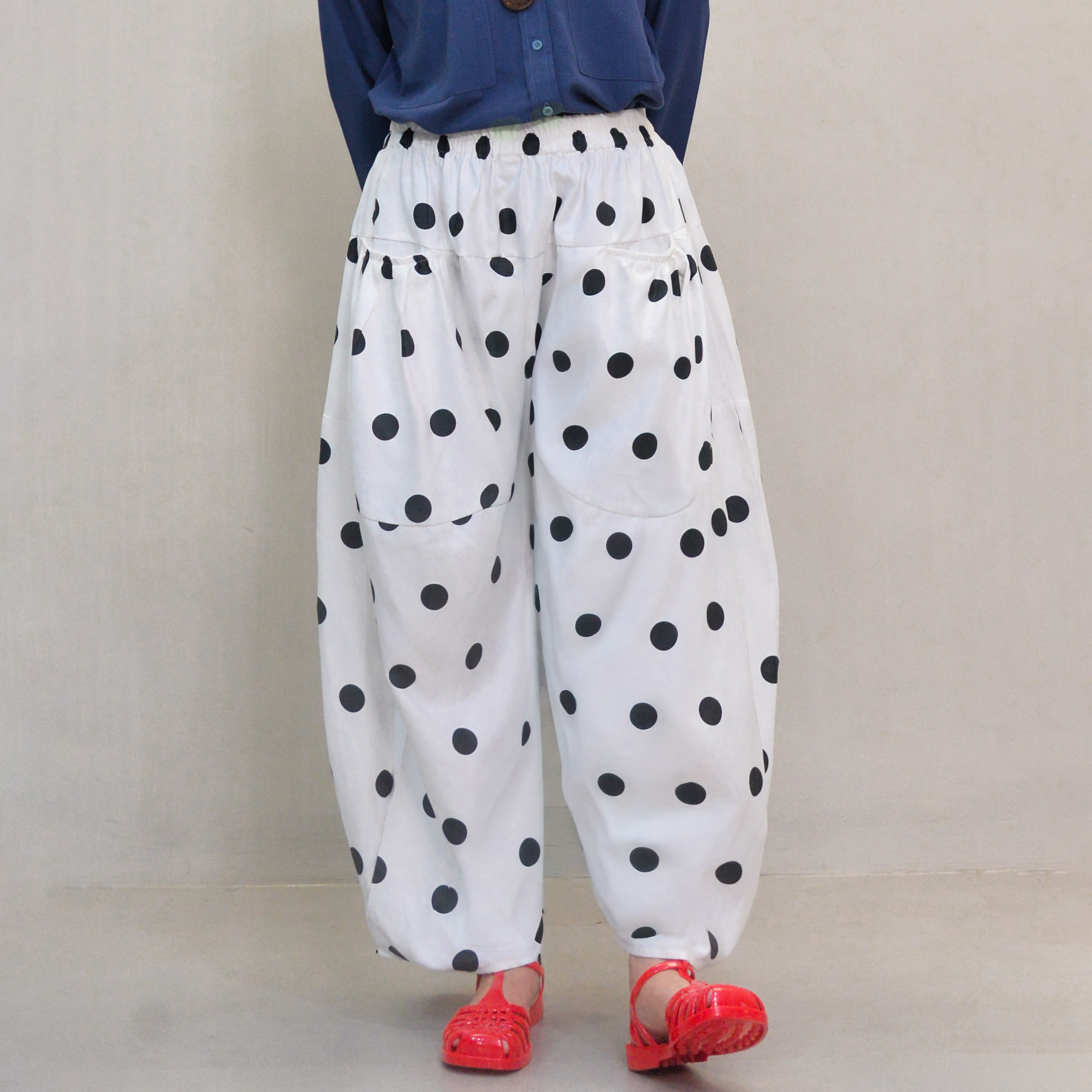 Hareem Printed Pants WhiteDots