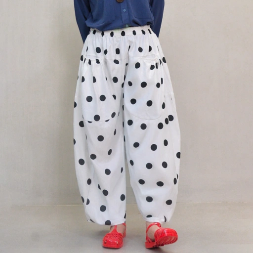 Hareem Printed Pants WhiteDots
