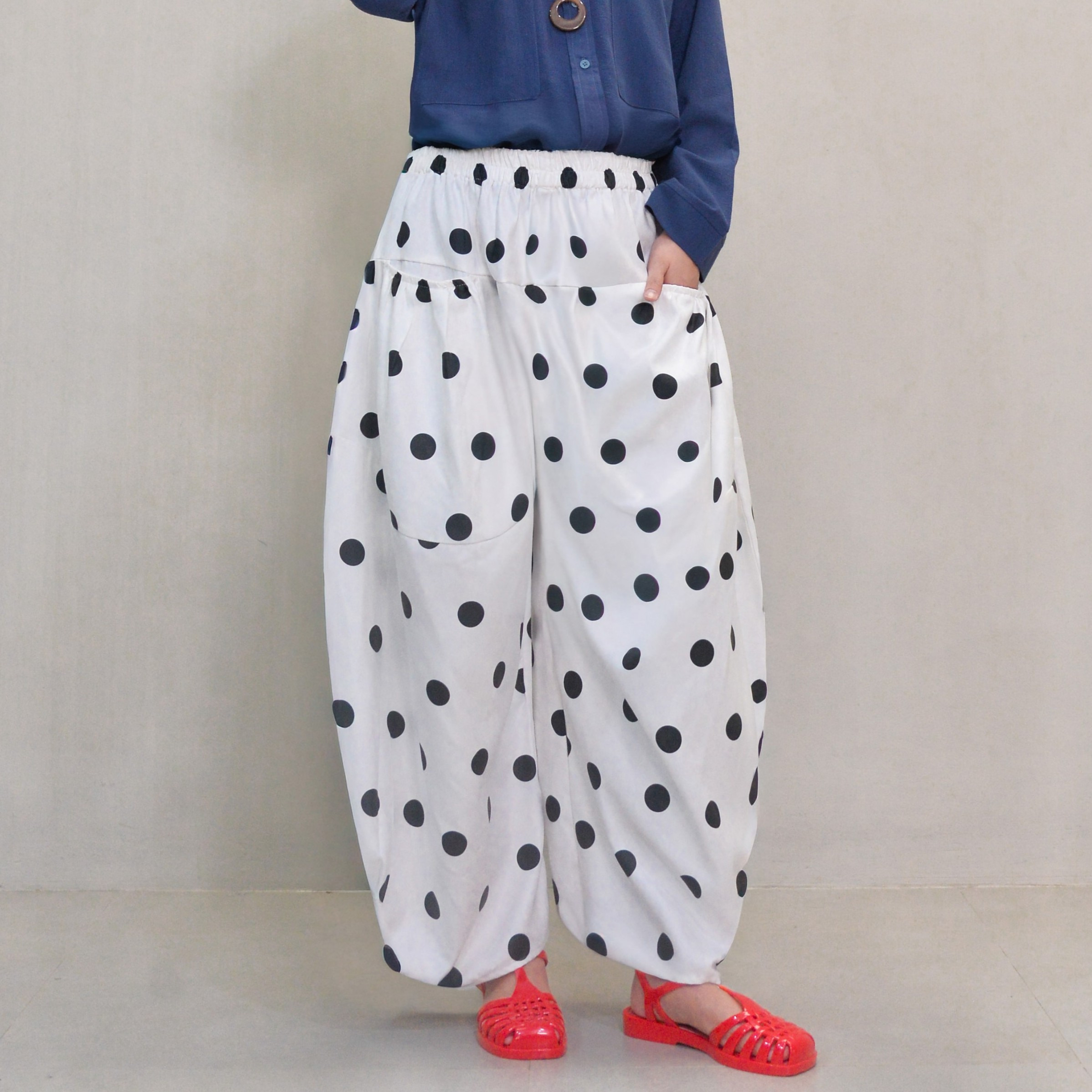 Hareem Printed Pants WhiteDots
