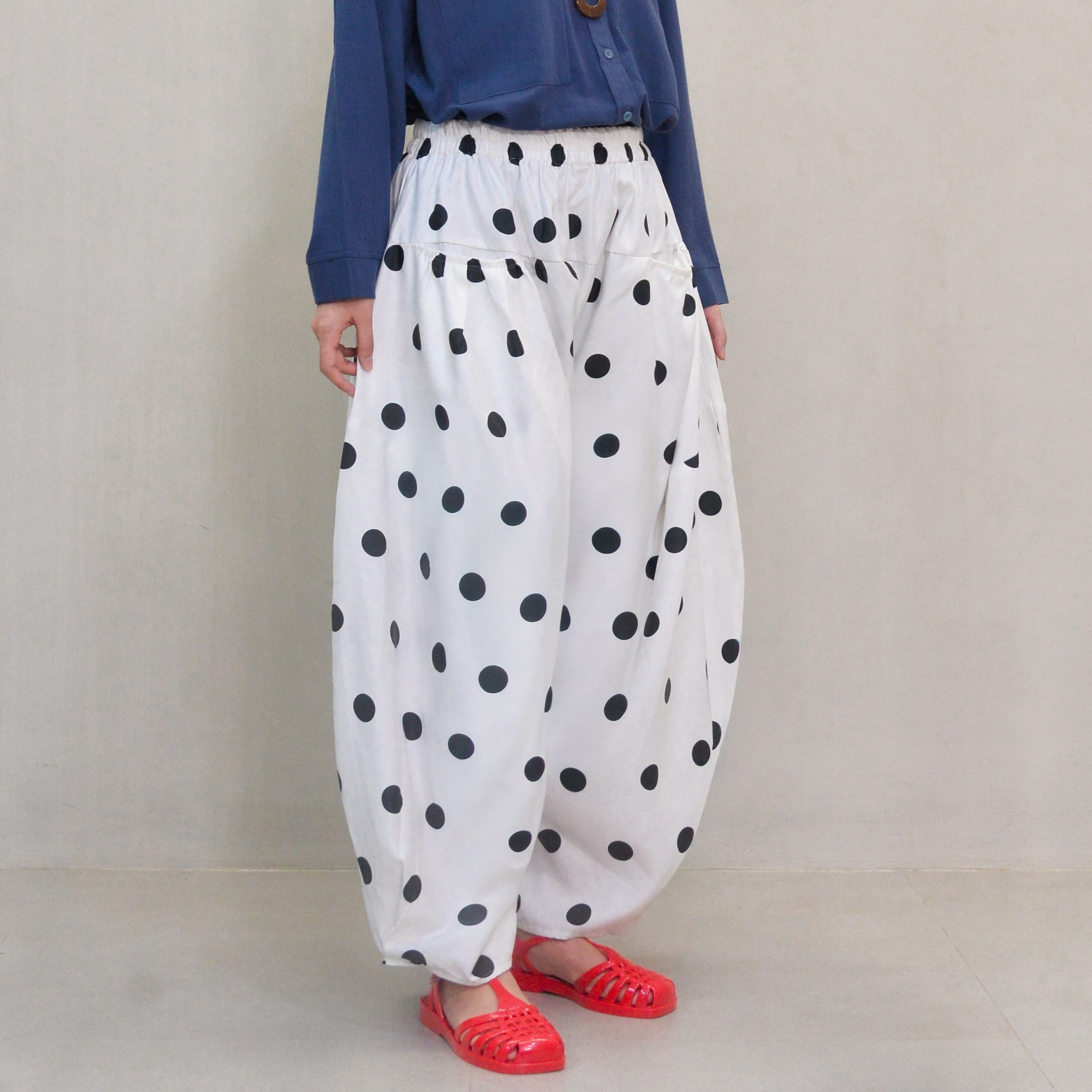Hareem Printed Pants WhiteDots
