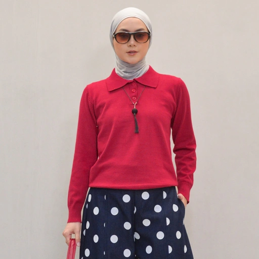 Leya Knit Cherry