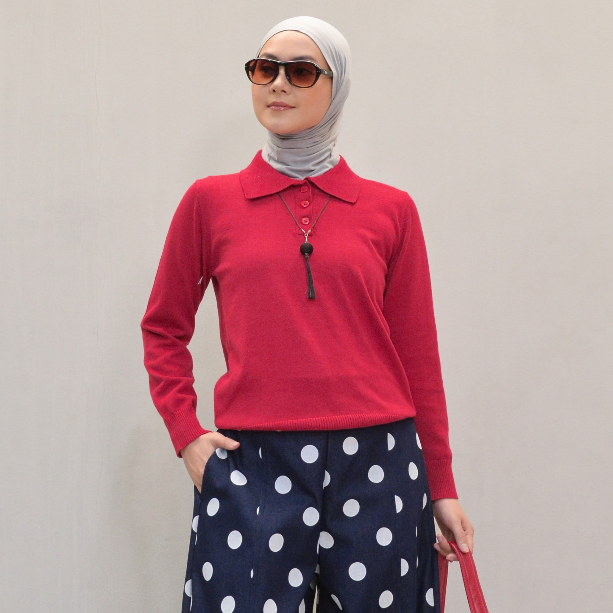Leya Knit Cherry
