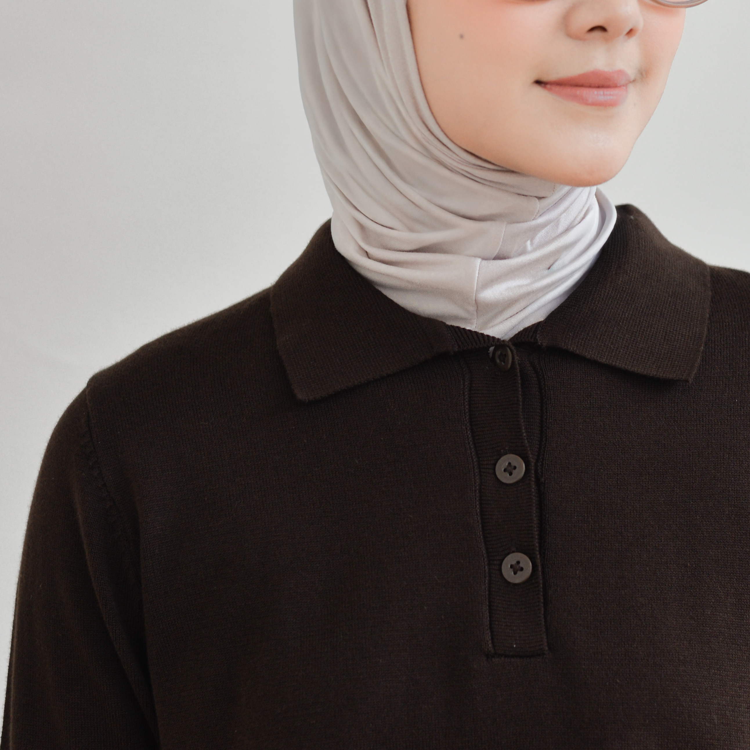 Leya Knit CoffeBrown