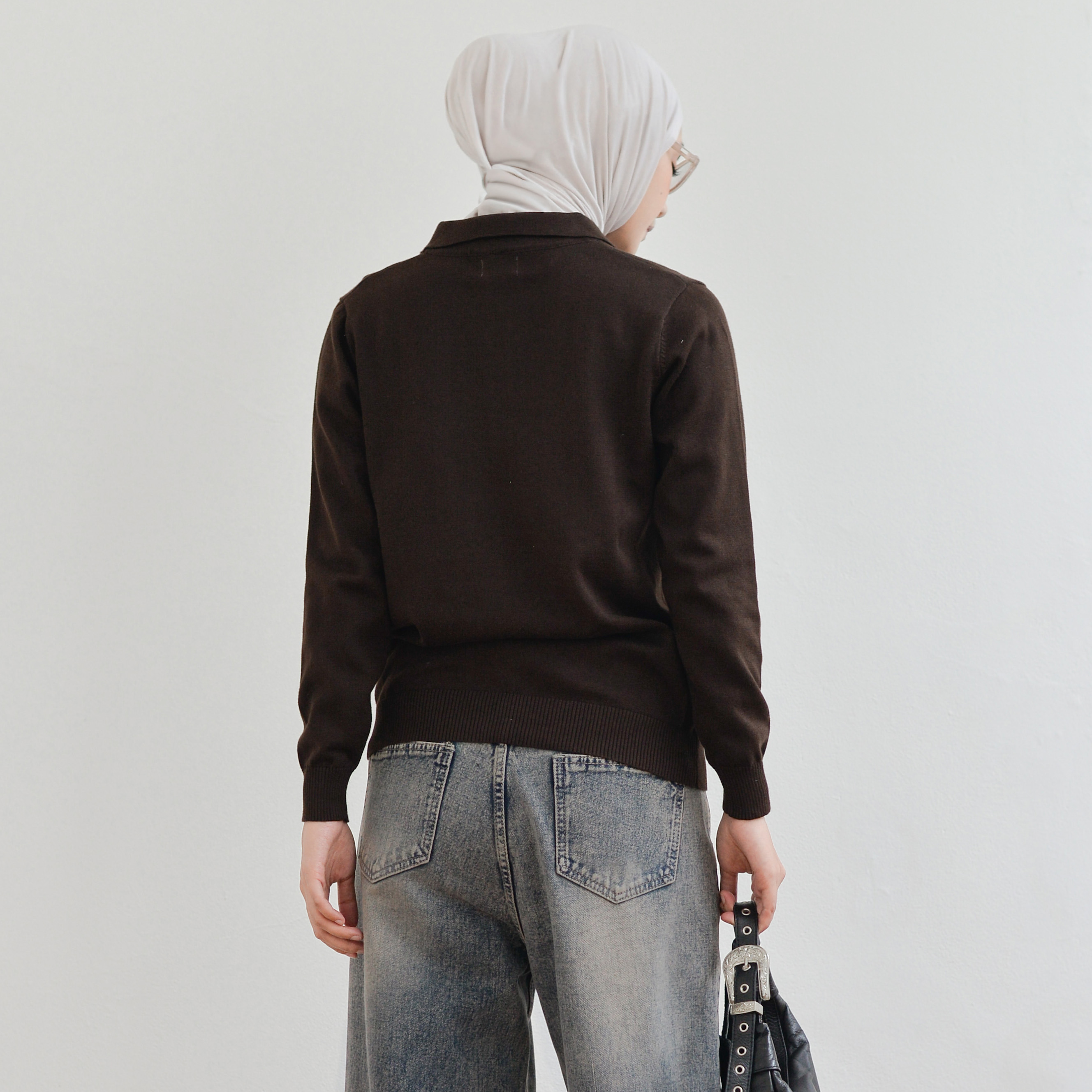 Leya Knit CoffeBrown