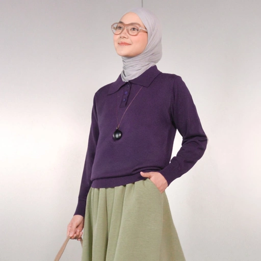 Leya Knit Grape
