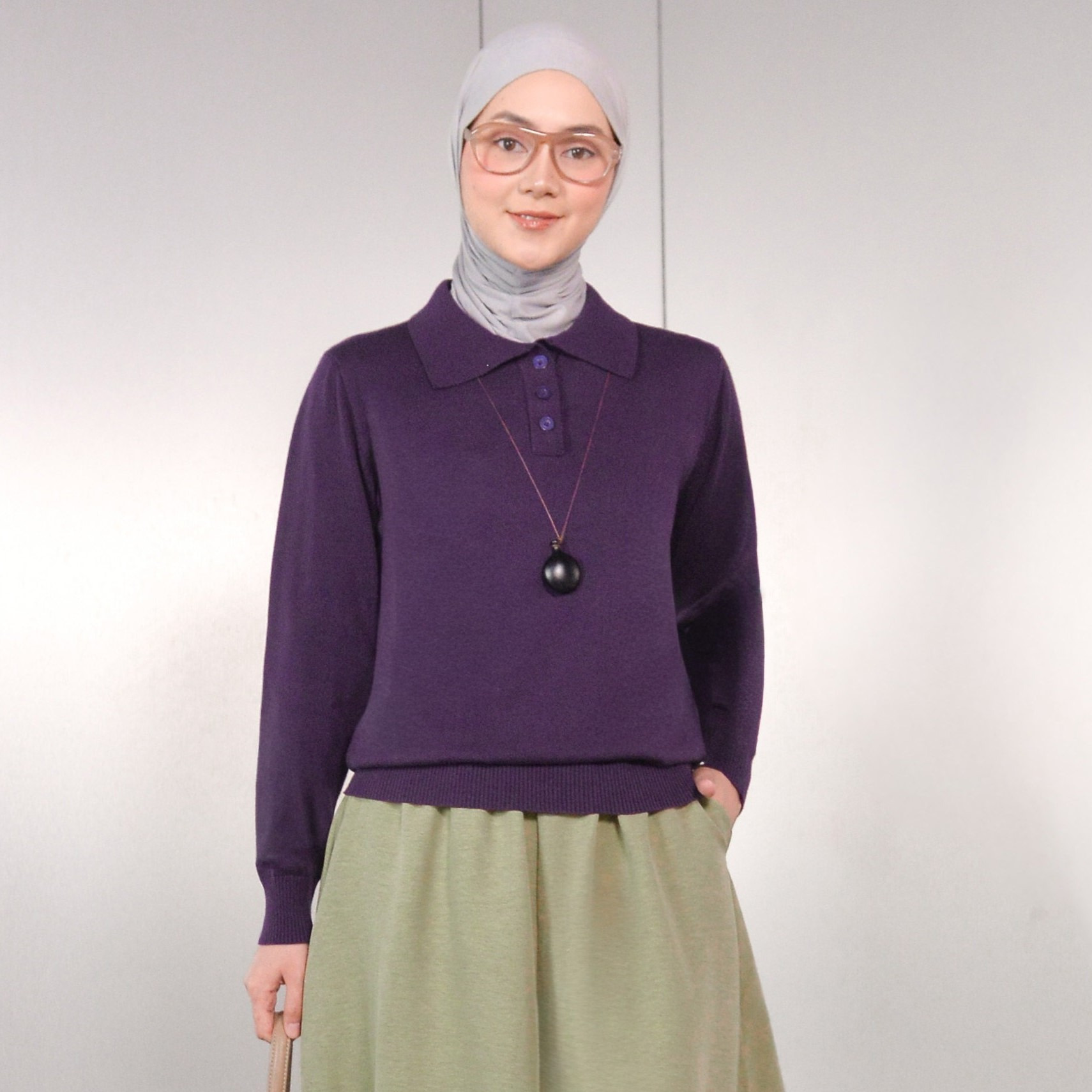 Leya Knit Grape