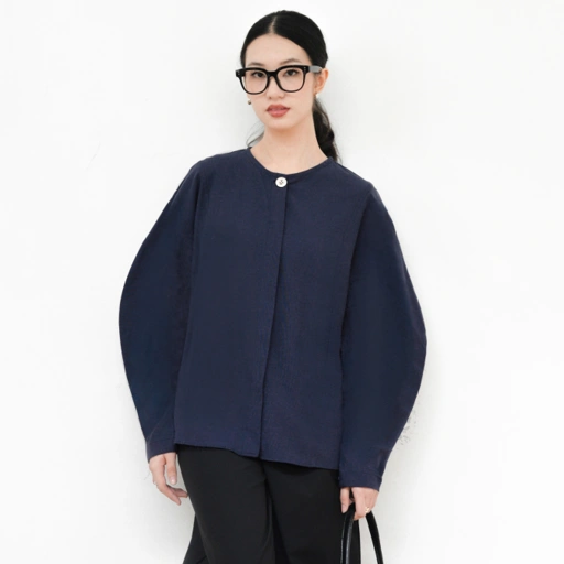 Image of Luna Barrel Top Blue