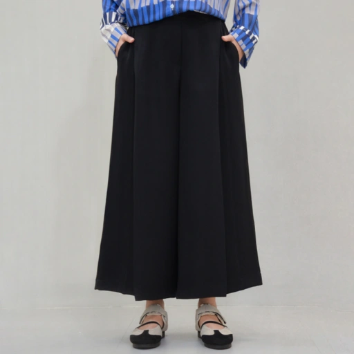 Midi Cullote Black