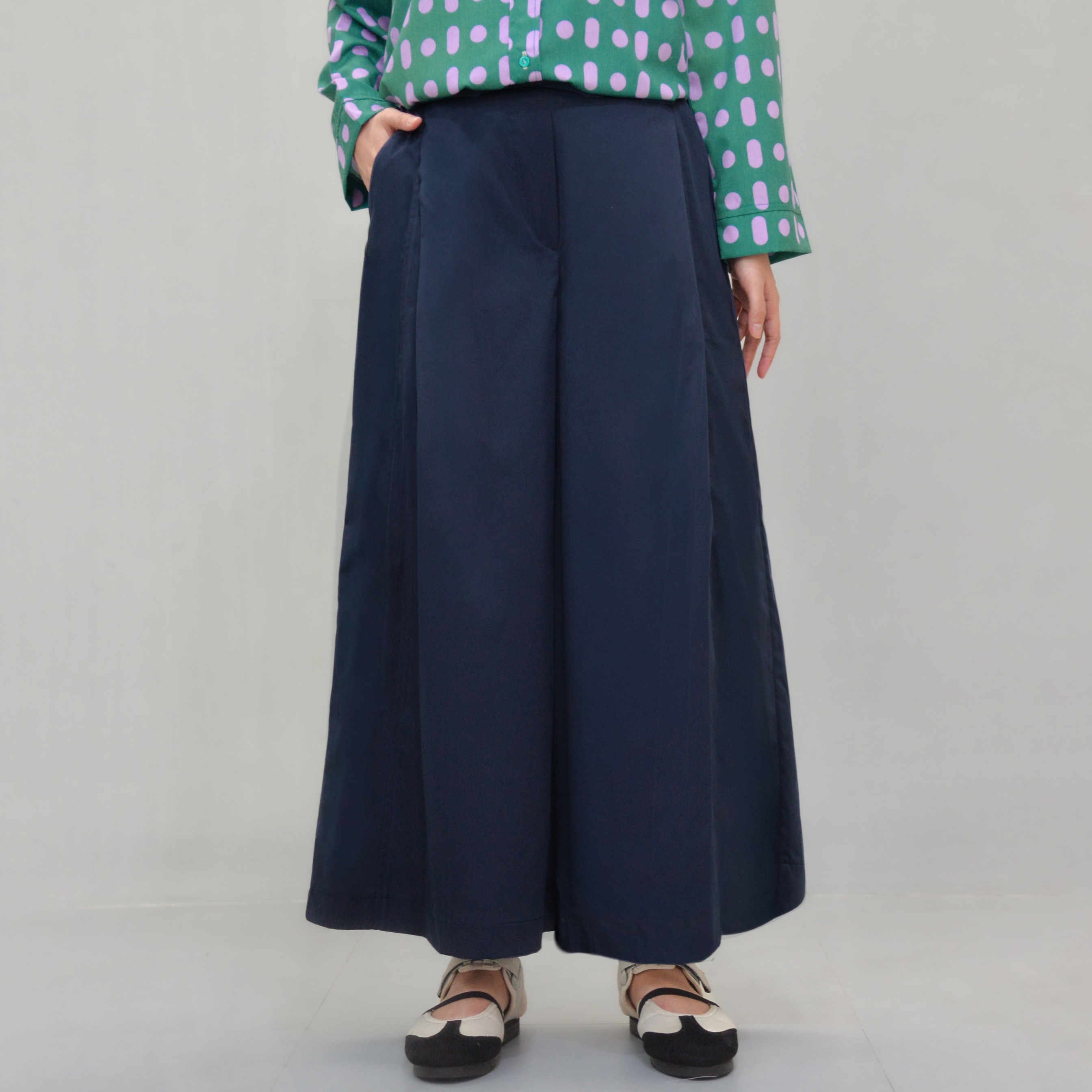Midi Cullote Navy
