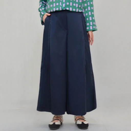 Midi Cullote Navy