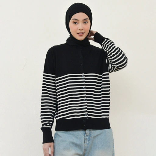 Image of Mika Stripe Knit Mono