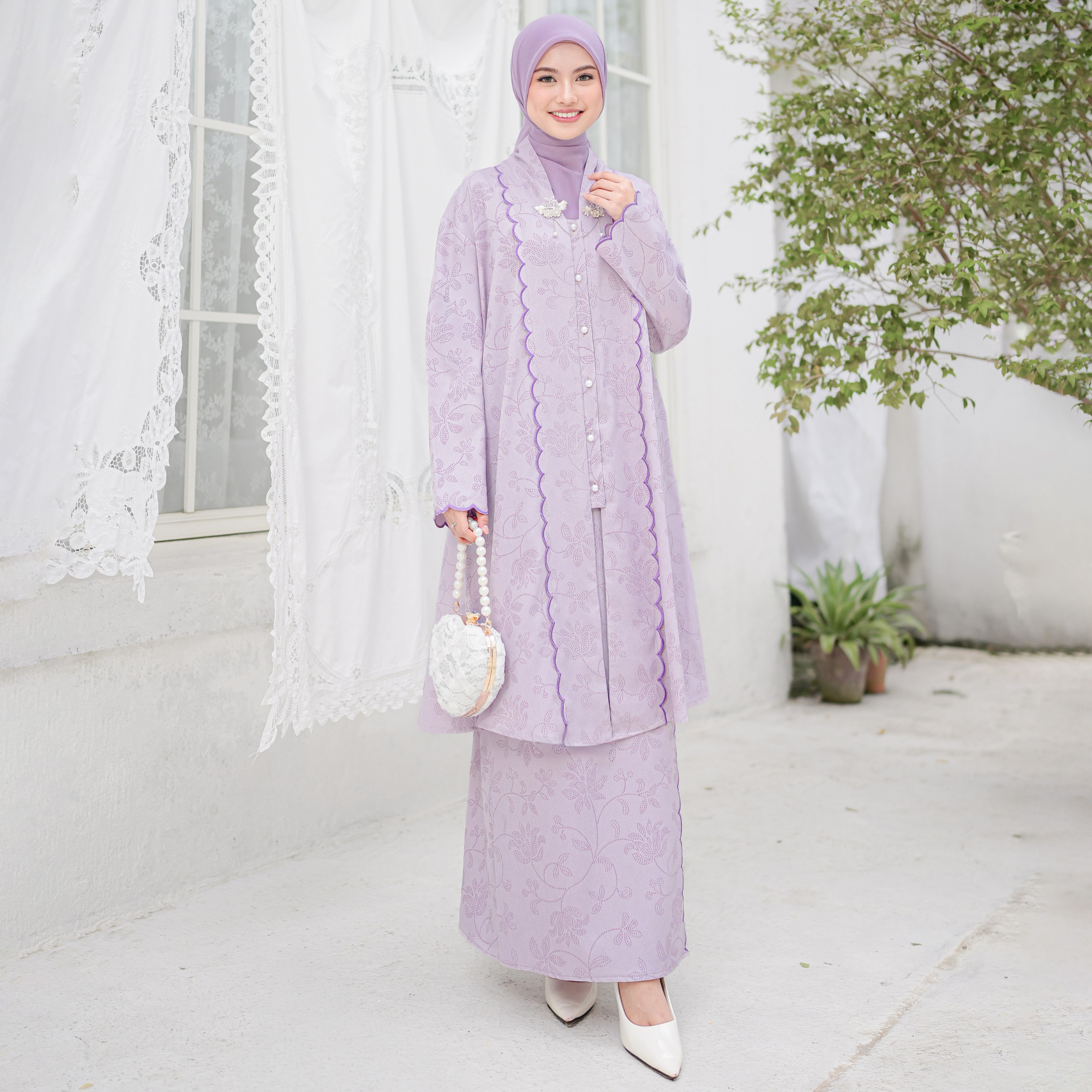 Mouna Set Violet