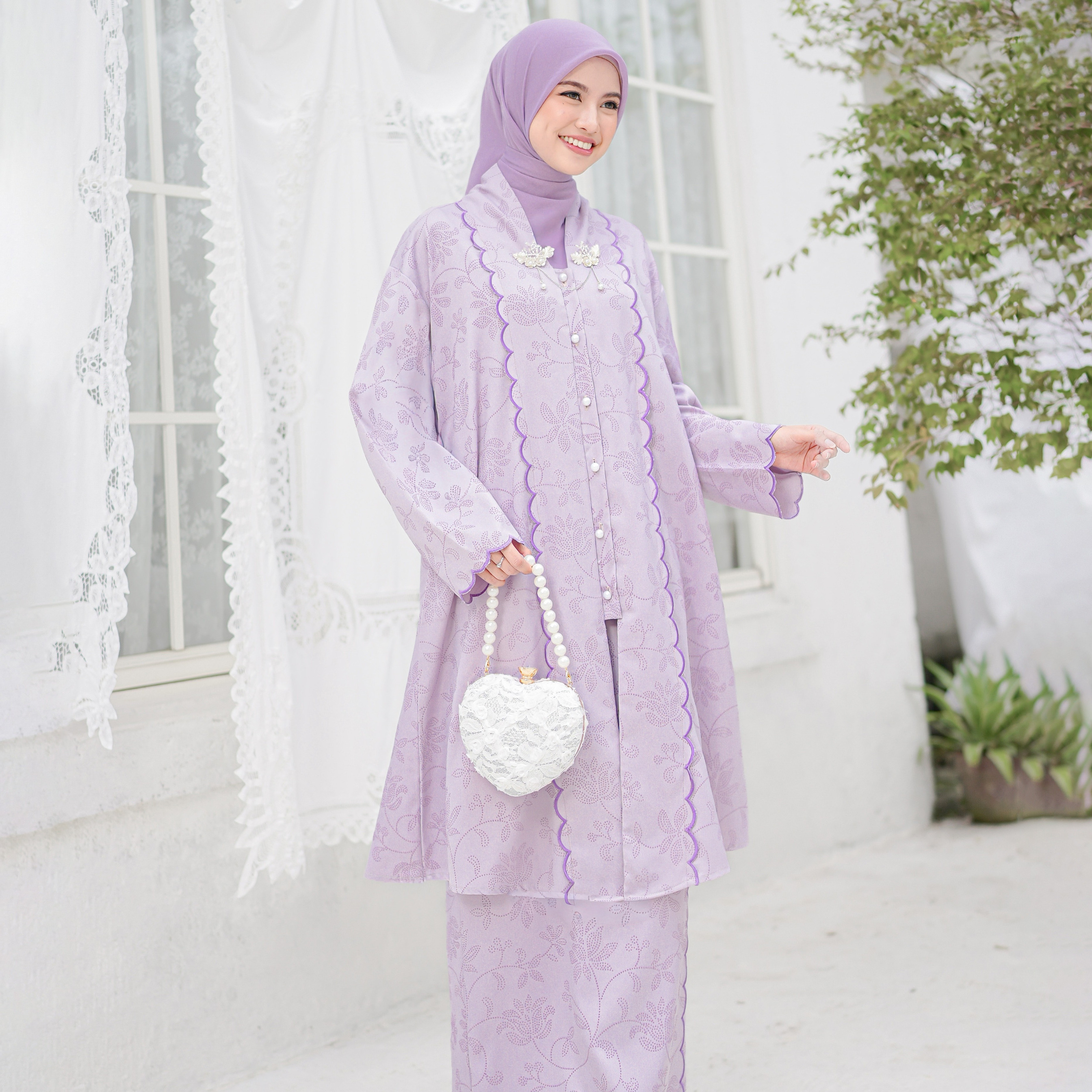 Mouna Set Violet