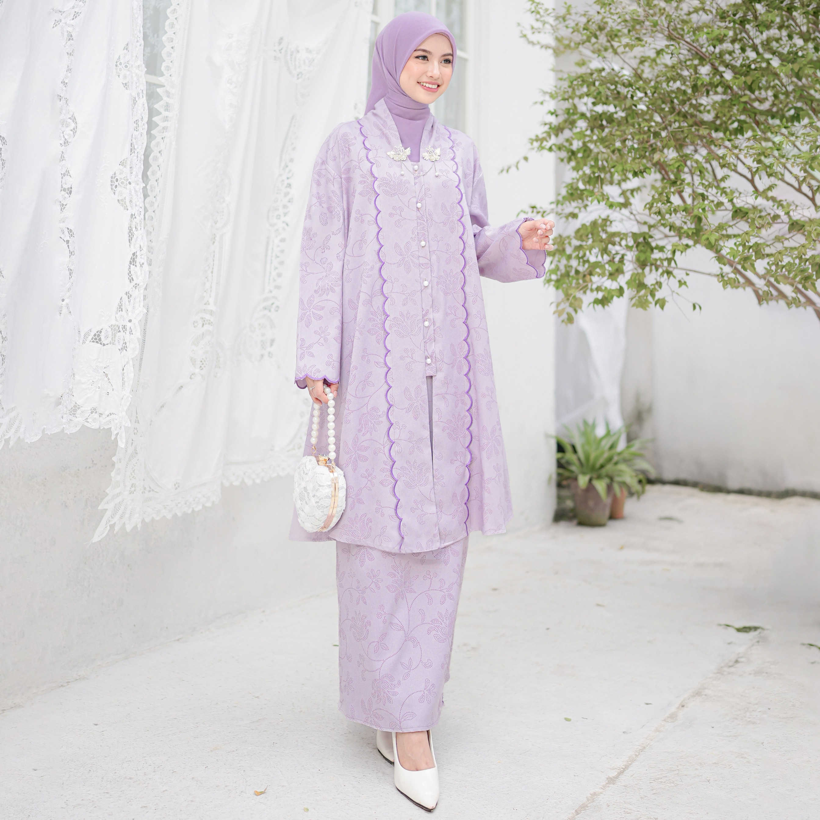 Mouna Set Violet