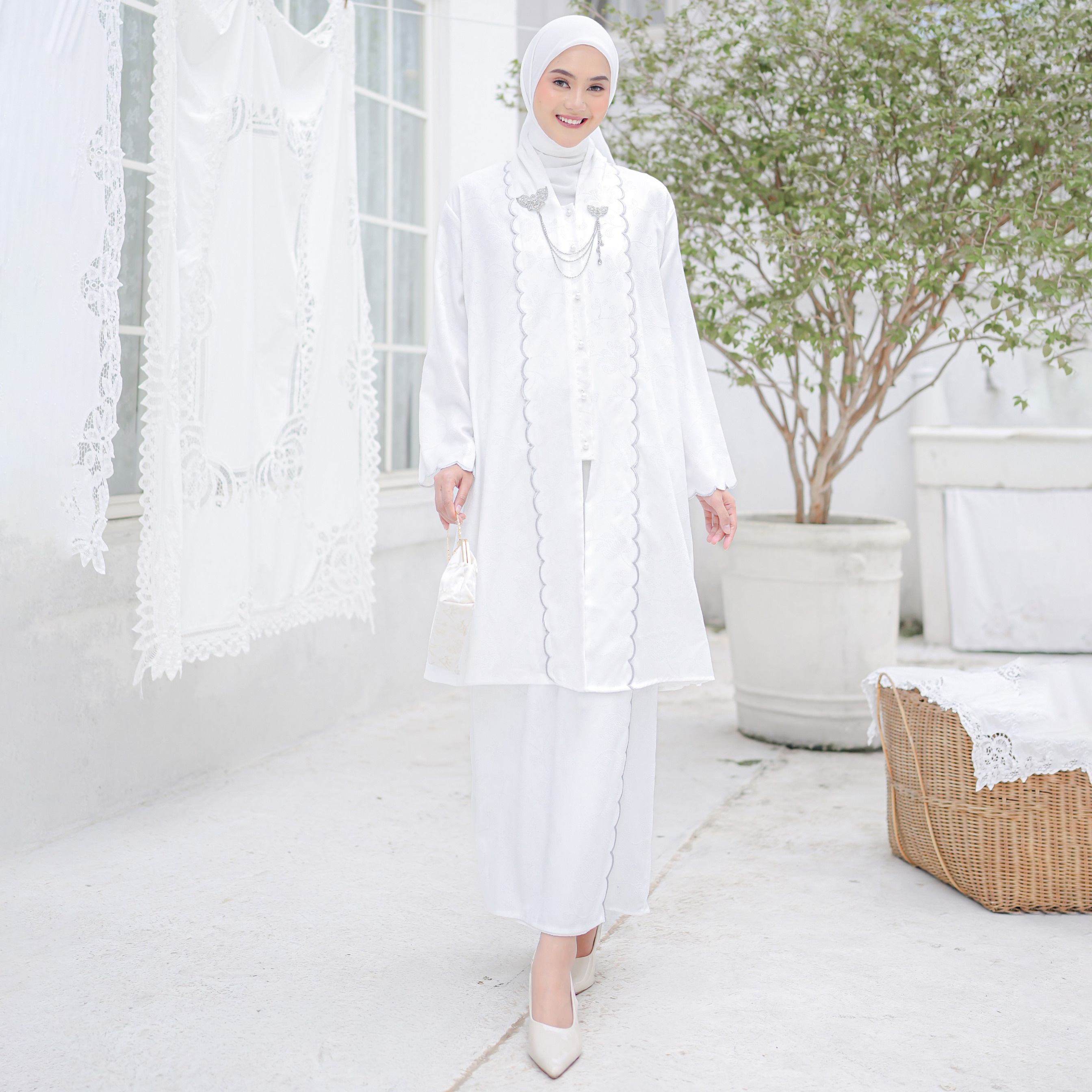 Mouna Set White