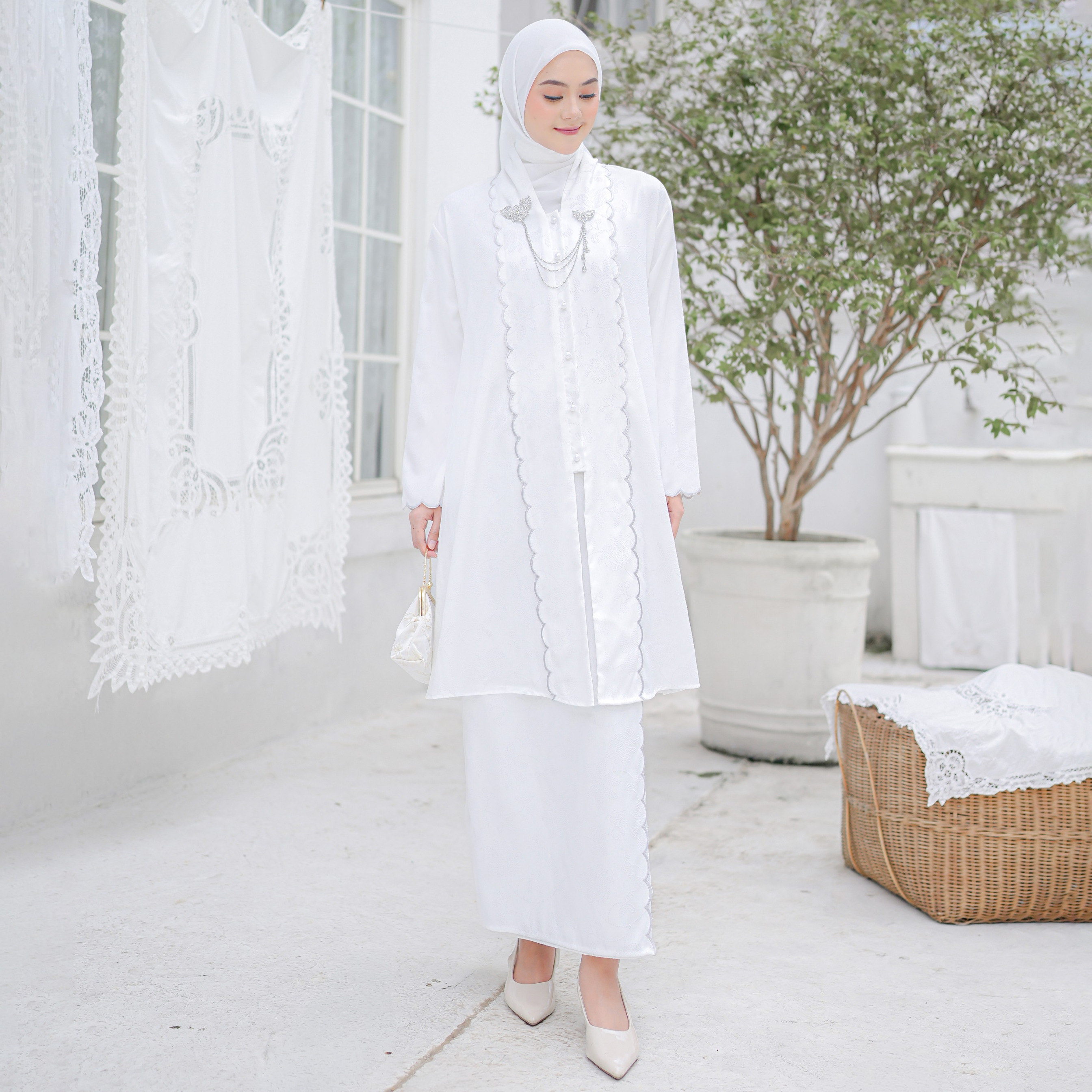 Mouna Set White