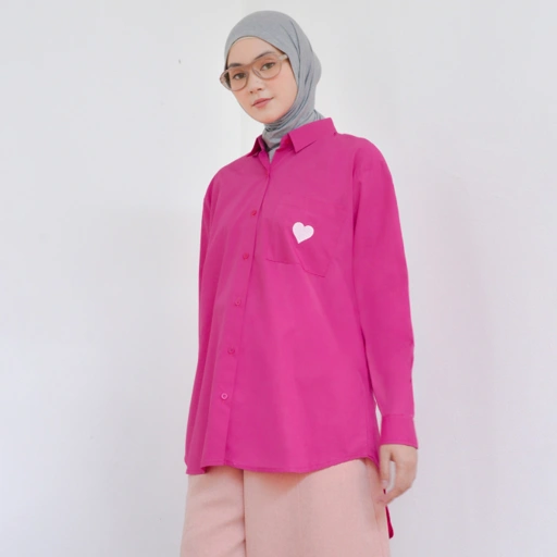 Image of Muthia Shirt BraveFuschia