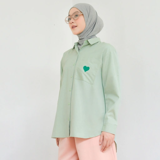 Image of Muthia Shirt GreenStrong