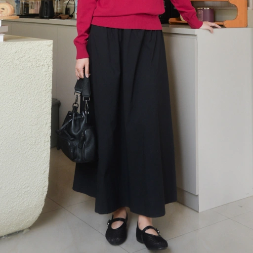 Image of Nena WideSkirt Black