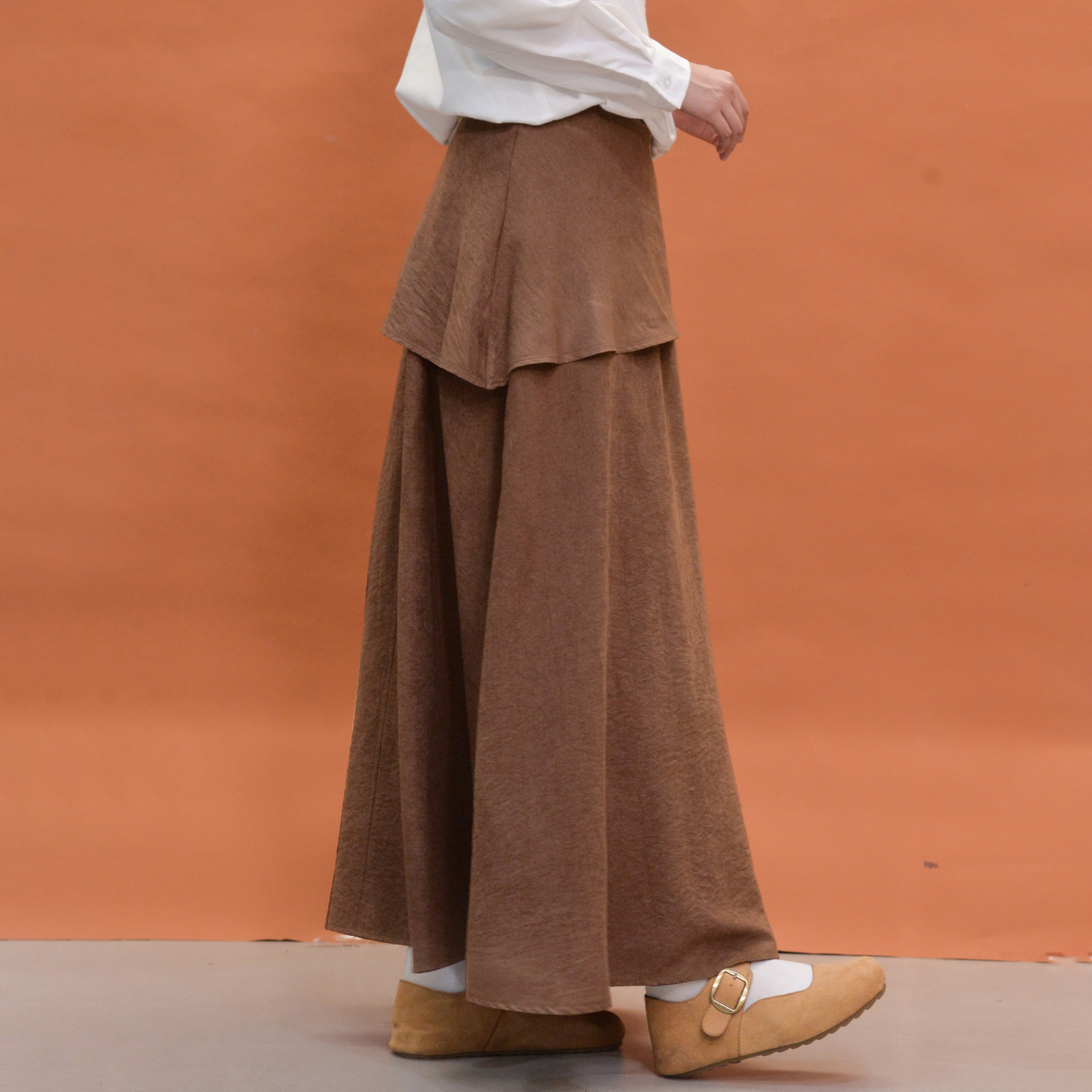 Praya Skirt Hazelnut