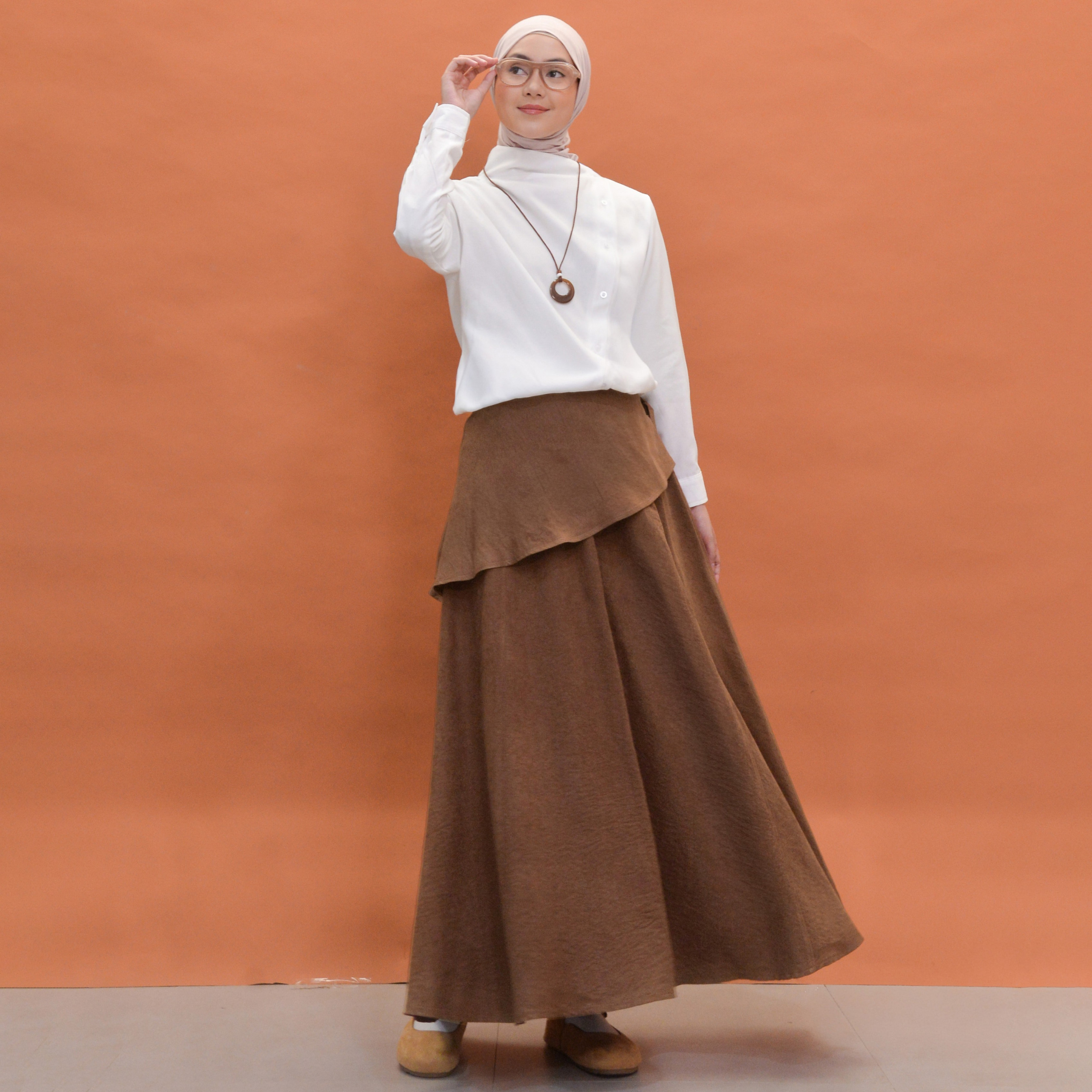 Praya Skirt Hazelnut