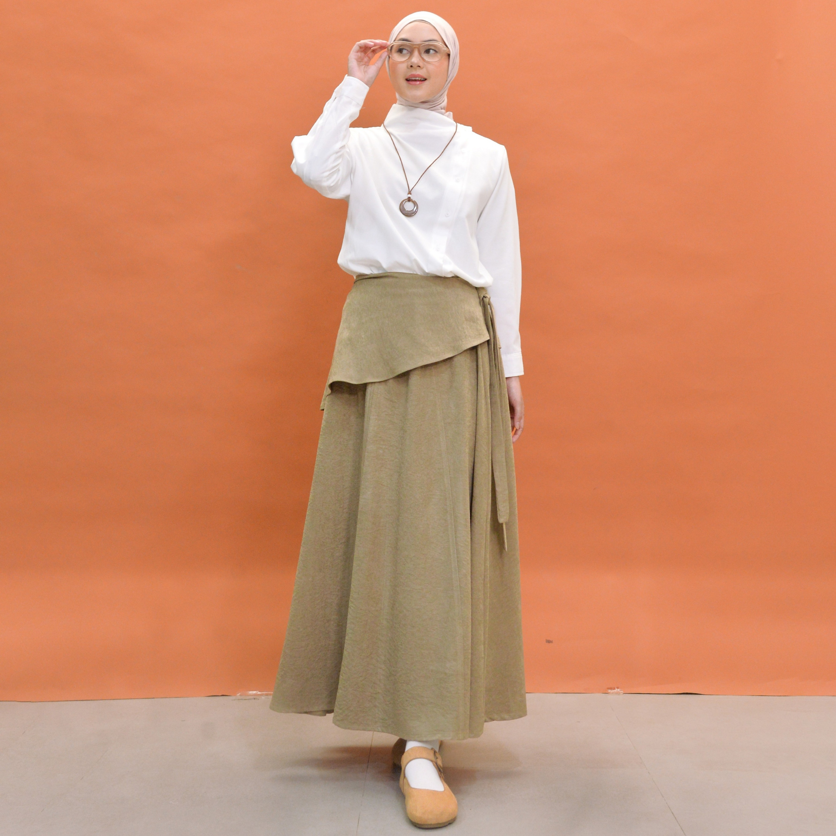 Praya Skirt Khaki