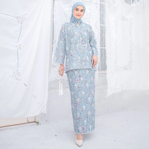 Image of Qiana Set Floral Sea