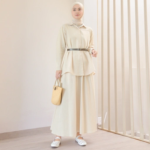 Image of Rania Set Creamy