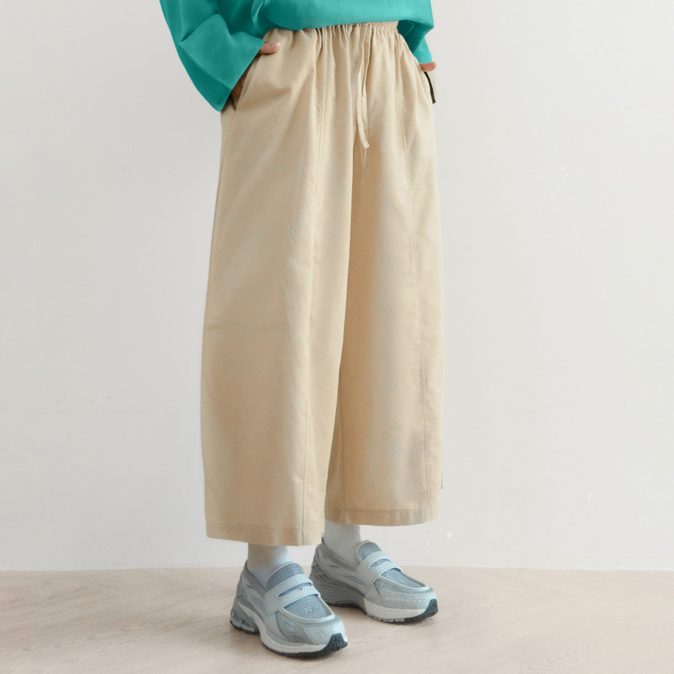 Relax Baggy Pants Camel