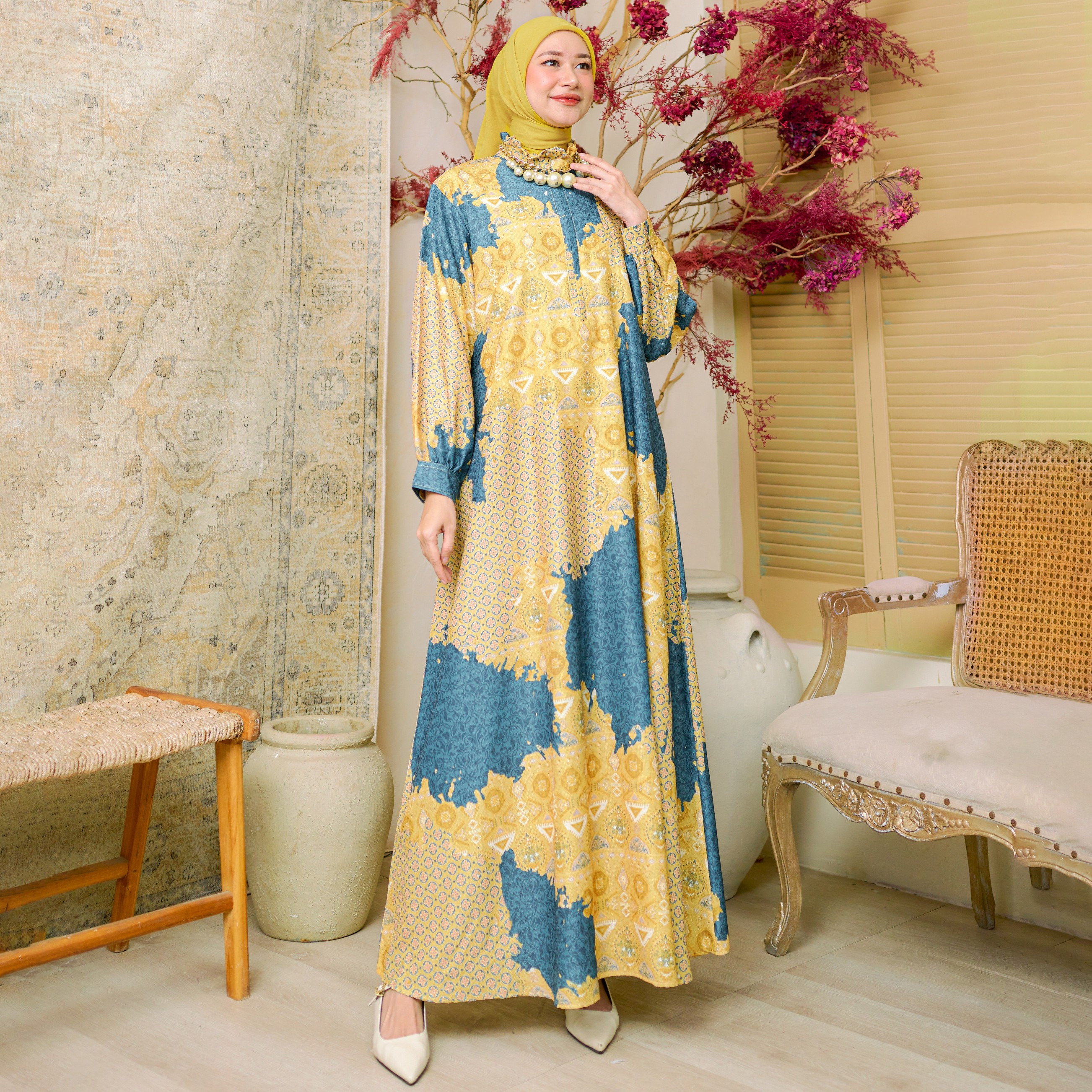 Shahila Dress Lemonade