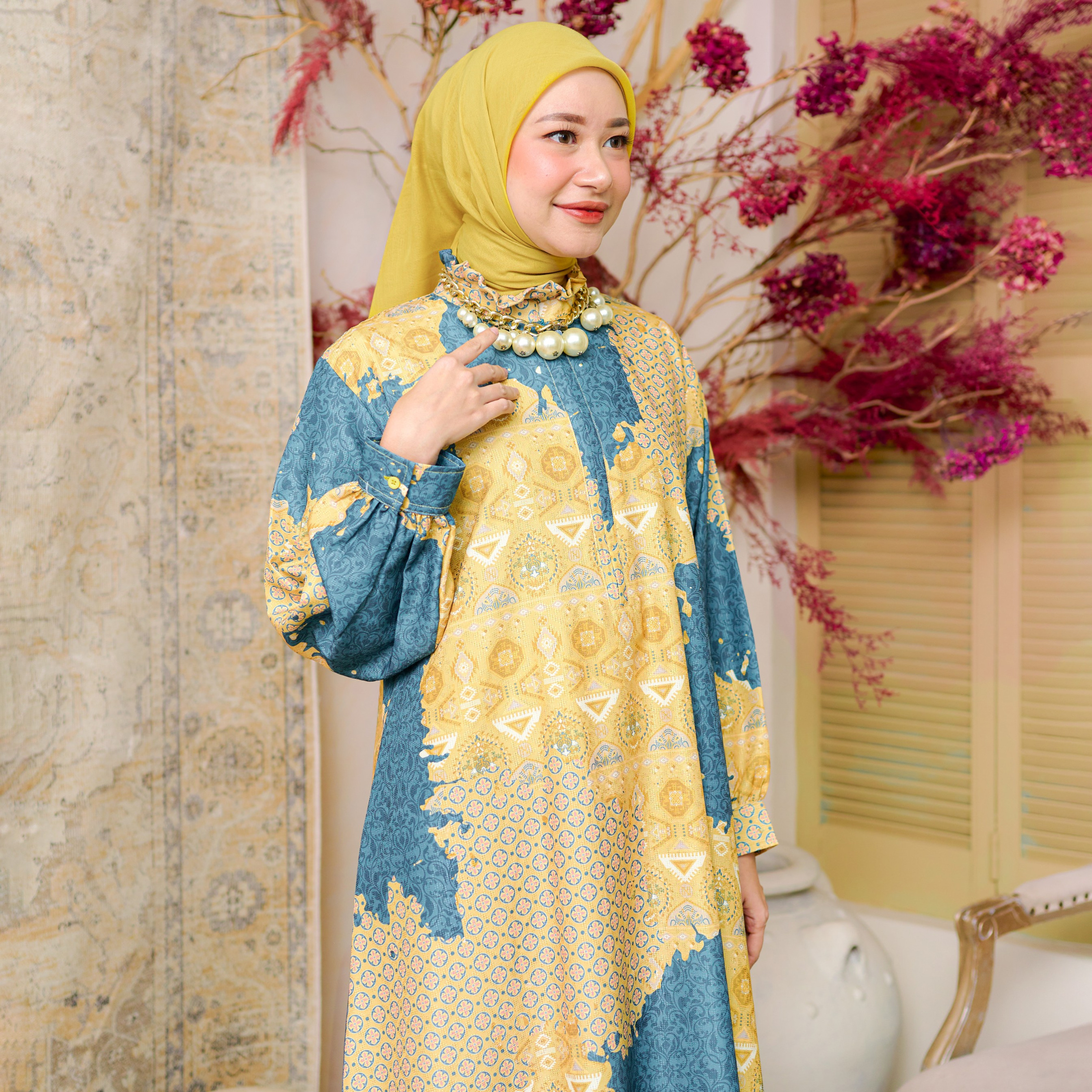 Shahila Dress Lemonade