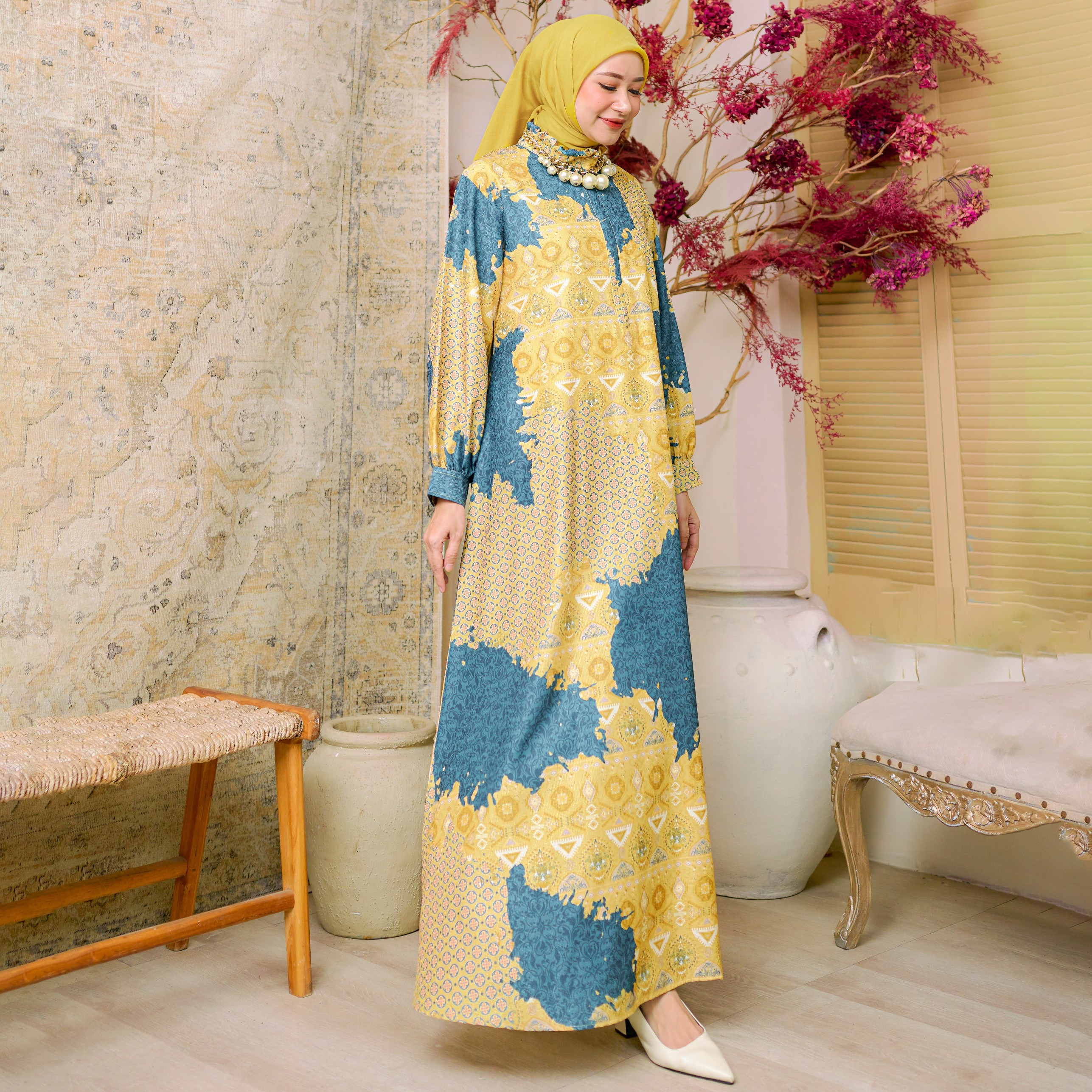 Shahila Dress Lemonade