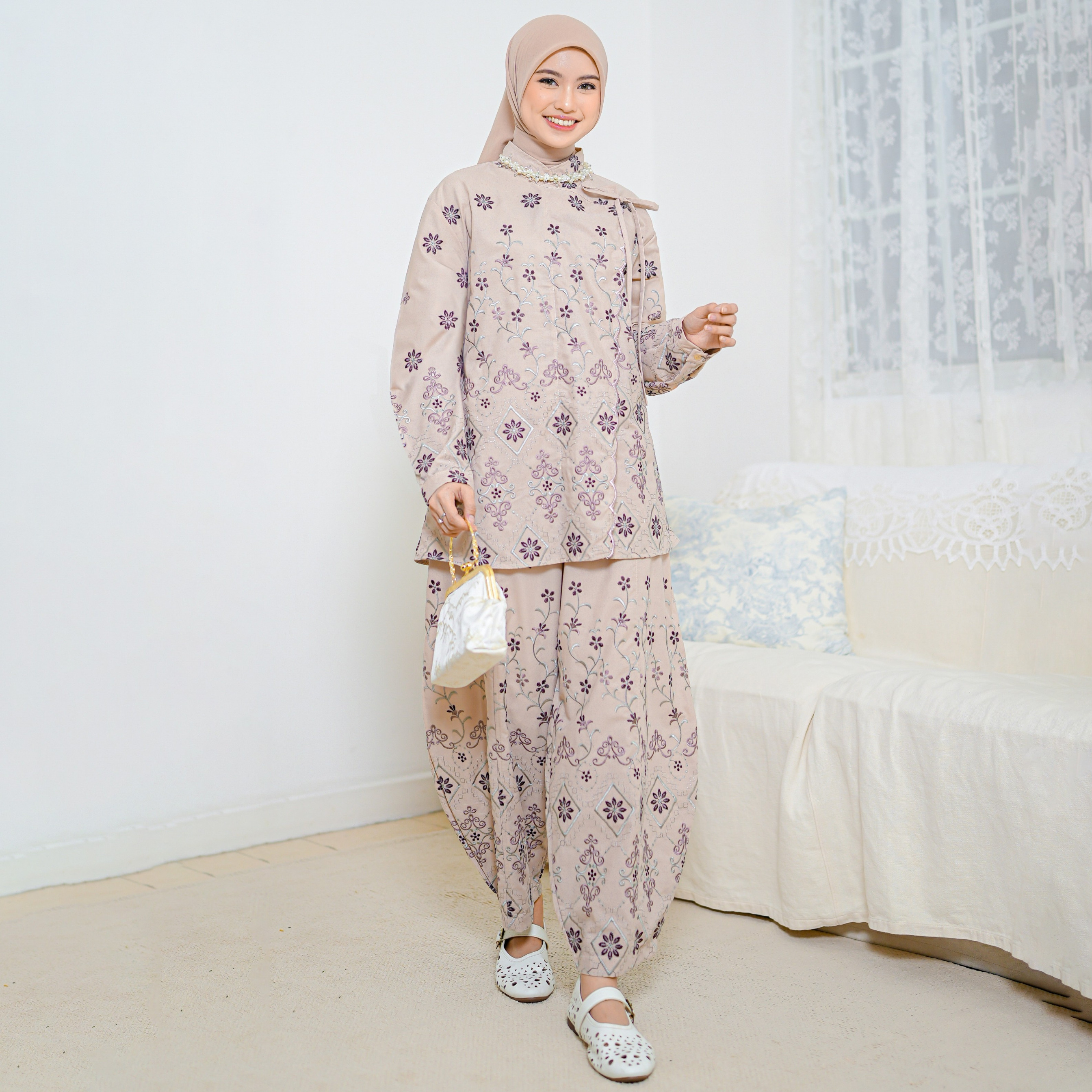 Syaima Set Macaroon
