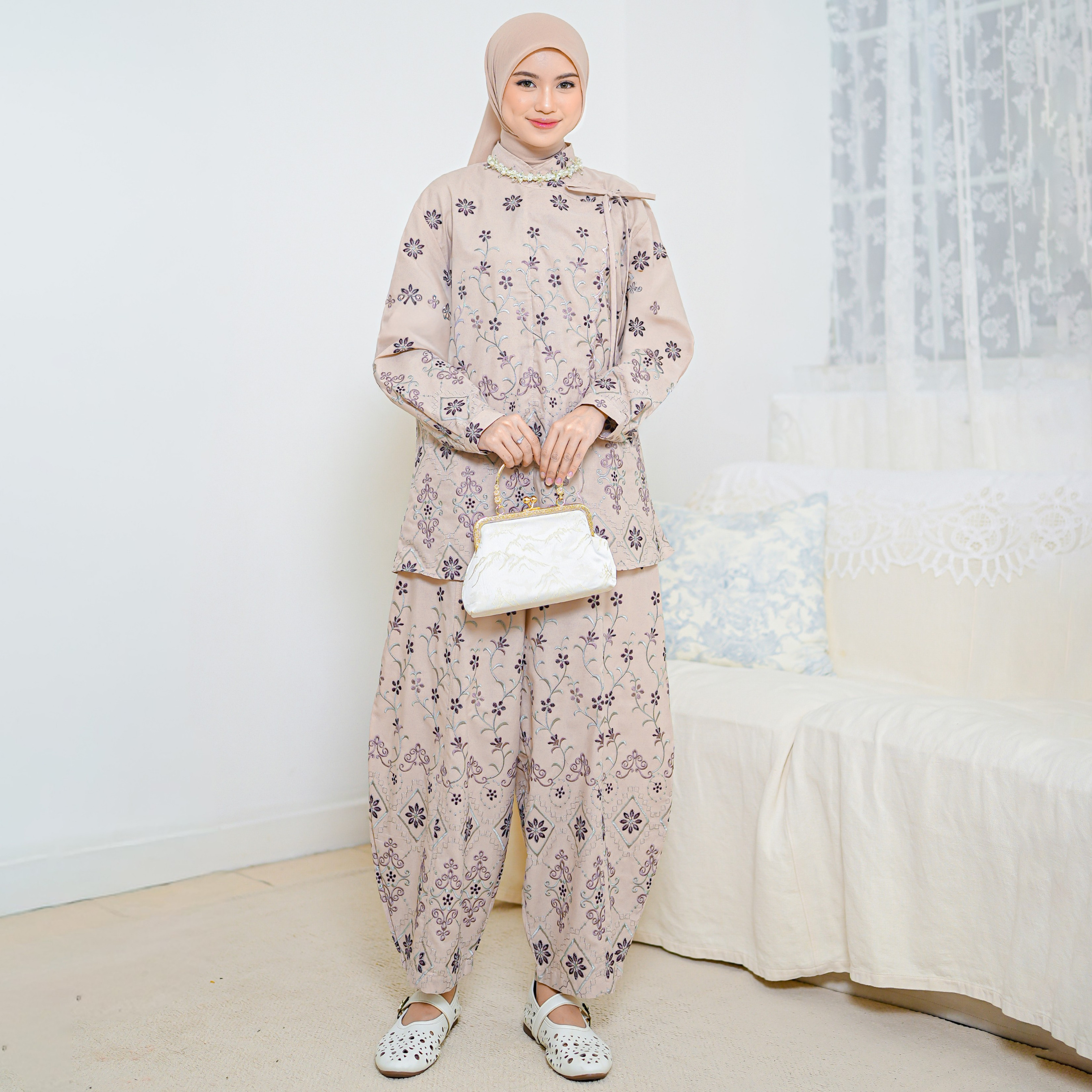 Syaima Set Macaroon