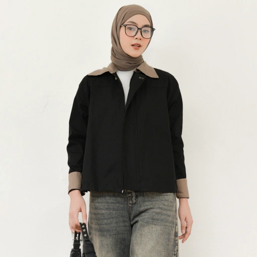 Image of Twotone Jacket Midnite