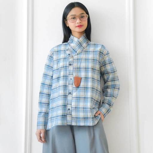 Zee Plaid Shirt ClassicBlue