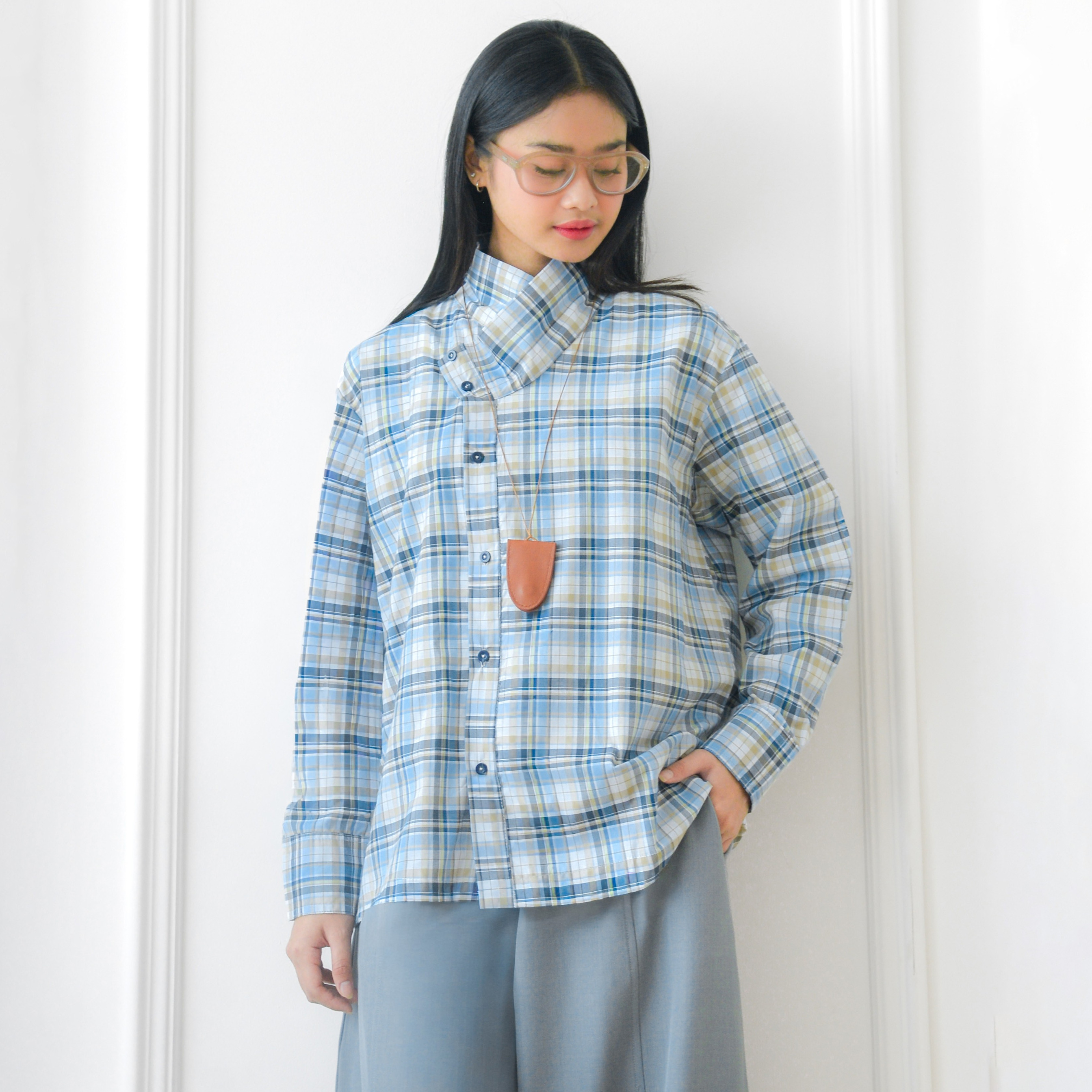 Zee Plaid Shirt ClassicBlue