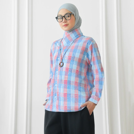 Zee Plaid Shirt Icy