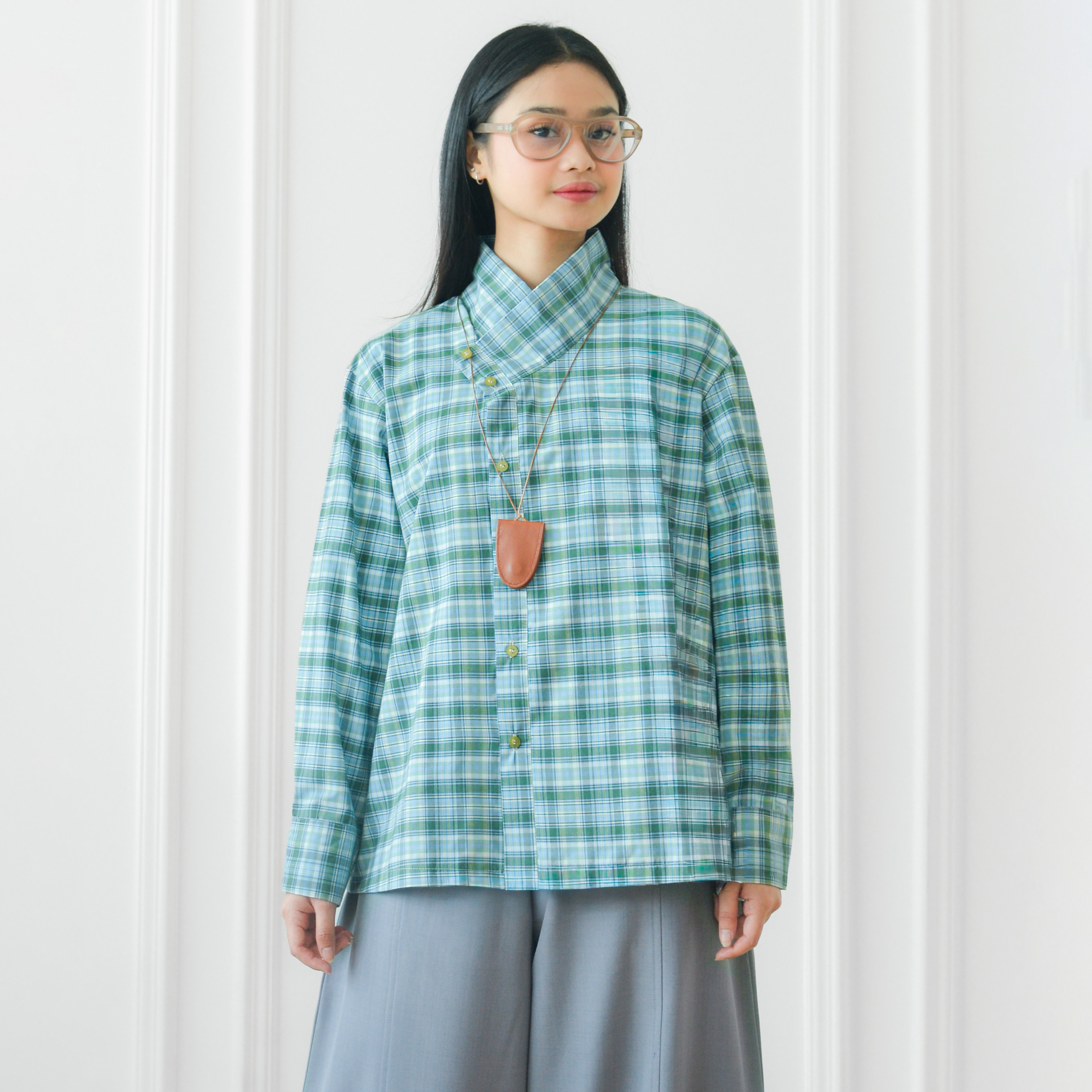 Zee Plaid Shirt Mint