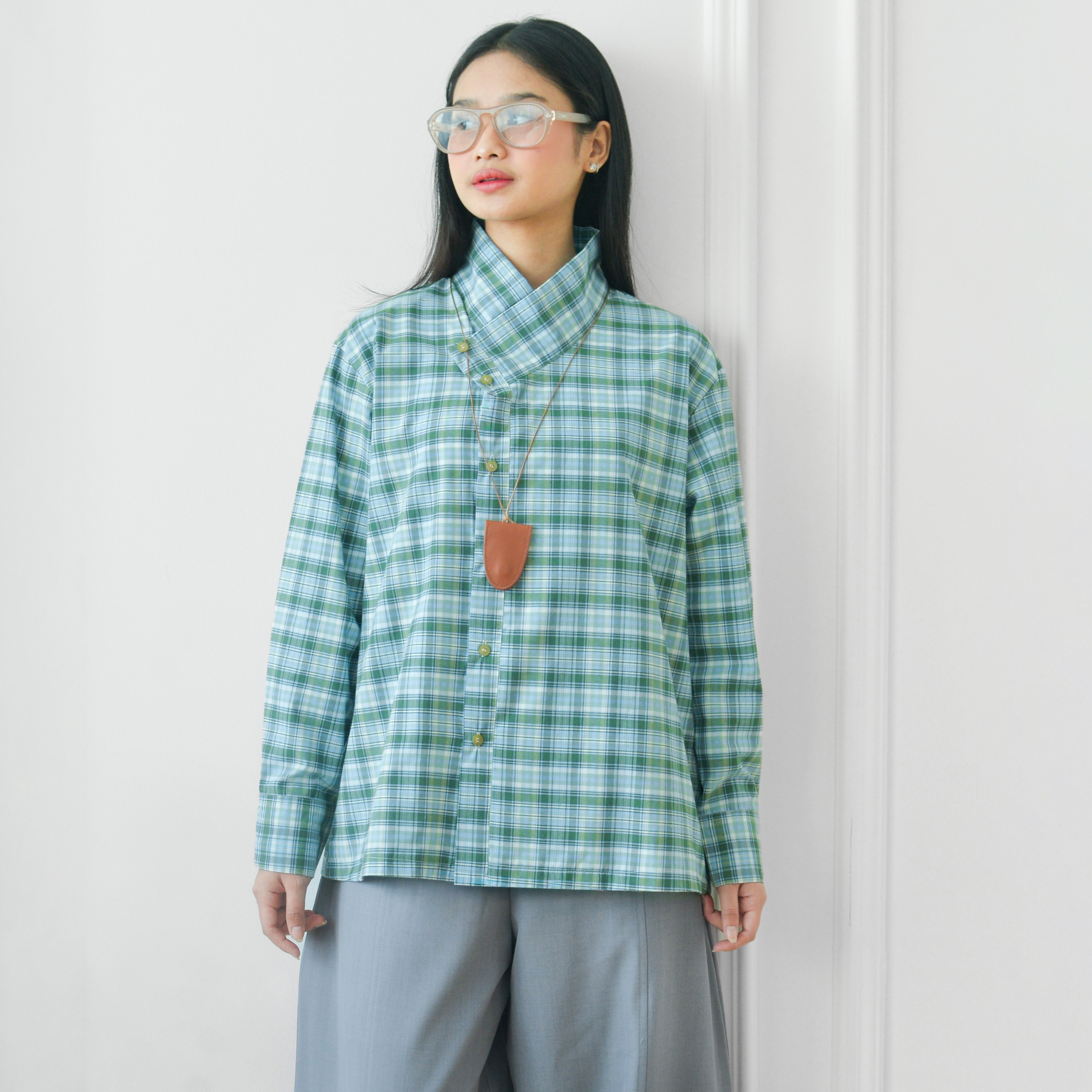 Zee Plaid Shirt Mint