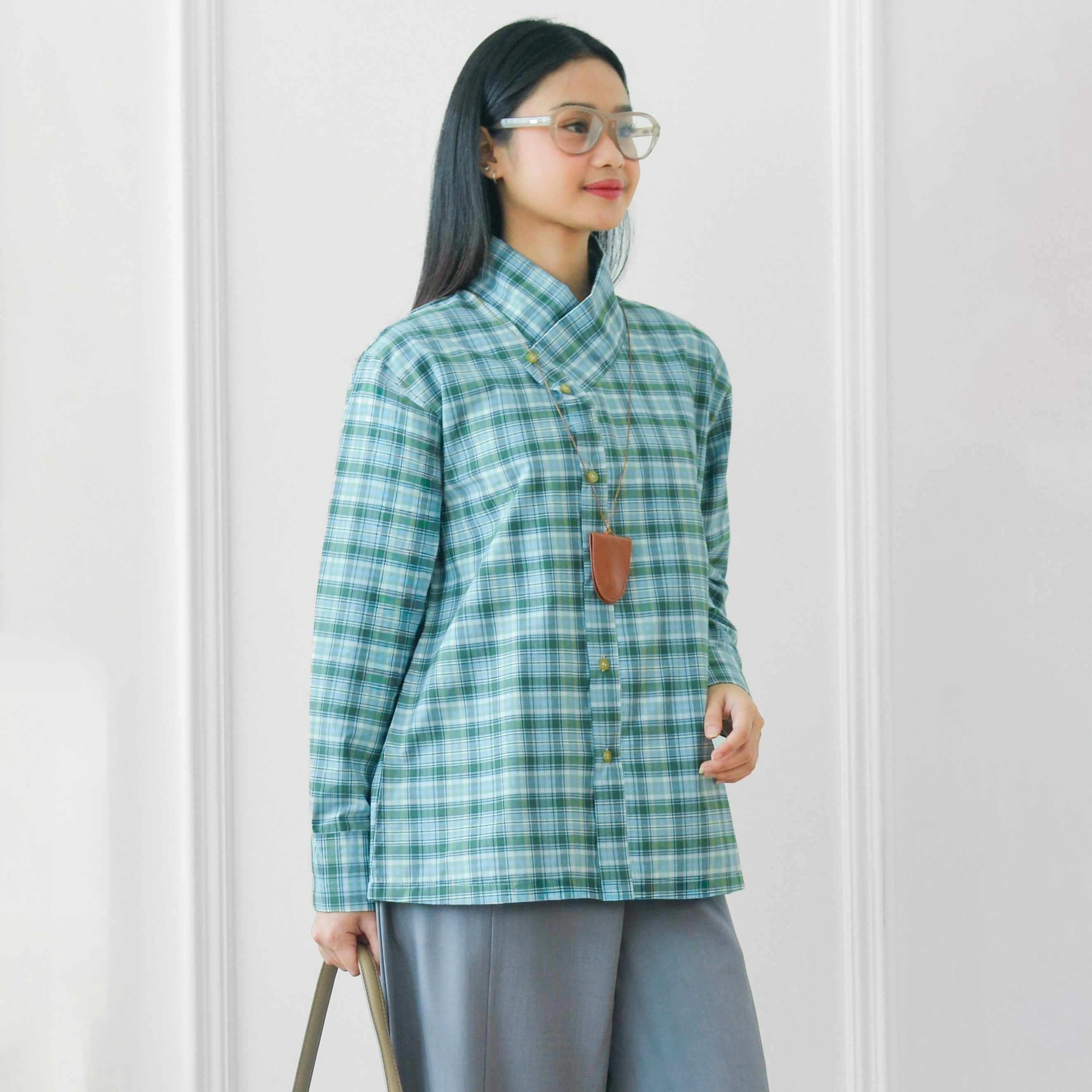 Zee Plaid Shirt Mint