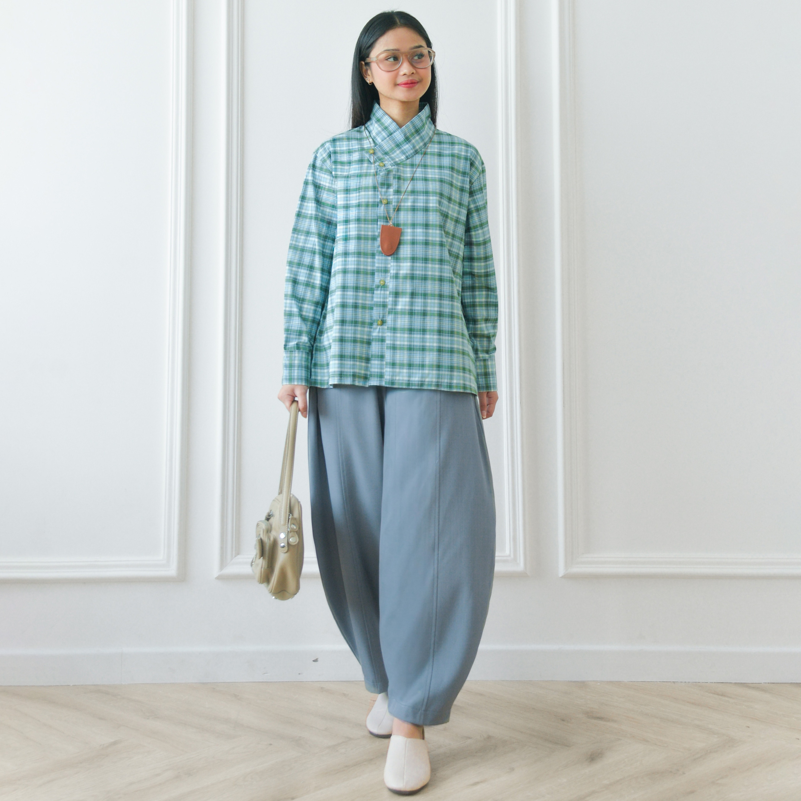 Zee Plaid Shirt Mint