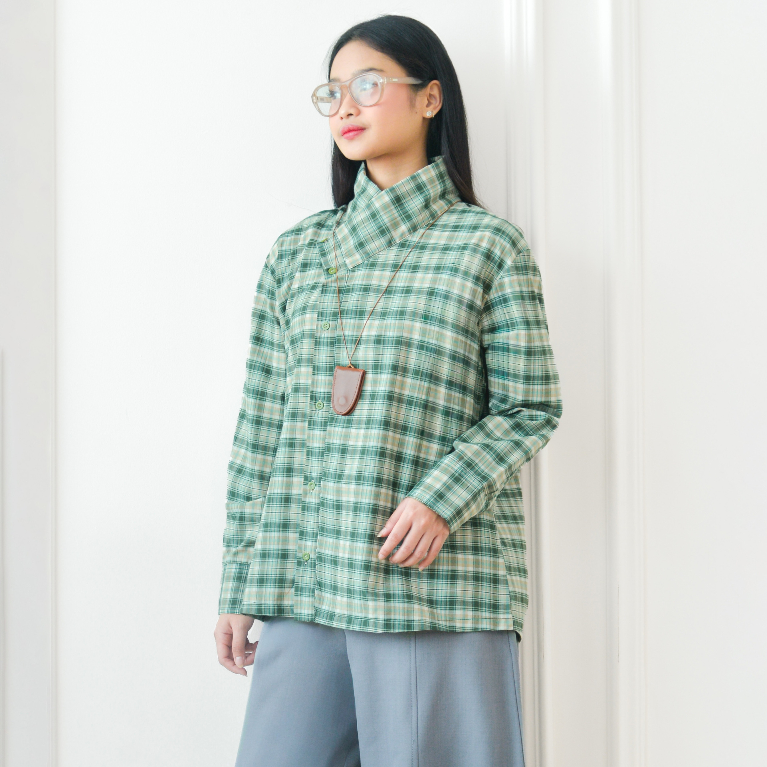 Zee Plaid Shirt PineGreen