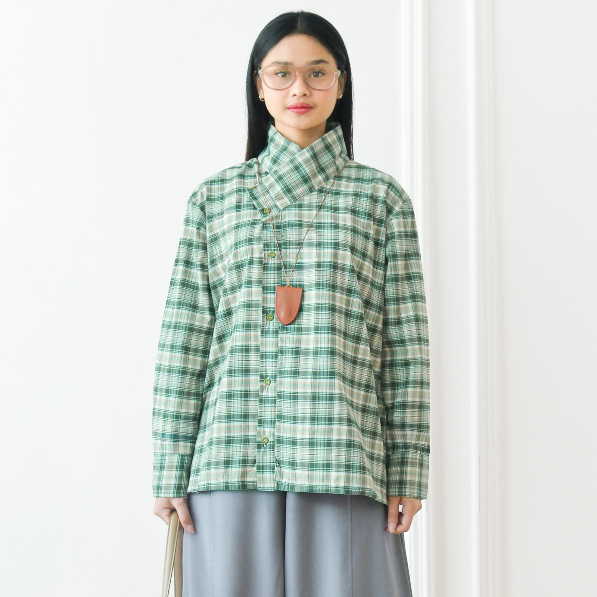 Zee Plaid Shirt PineGreen