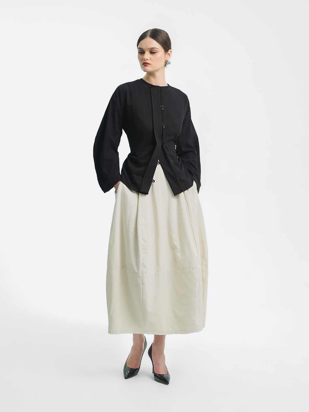 Volume Barrel Skirt