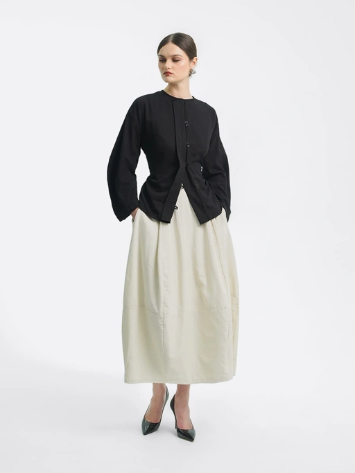 Volume Barrel Skirt