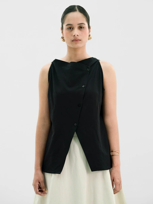 Reverse Linen Tank